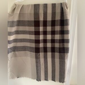 Lord & Taylor Large Plaid Scarf